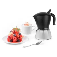 Гейзерная кофеварка Rondell RDS-1304 0.45л / Алюминий, Нержавеющая сталь / Черный photo 5