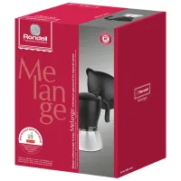 Гейзерная кофеварка Rondell RDS-1304 0.45л / Алюминий, Нержавеющая сталь / Черный photo 6