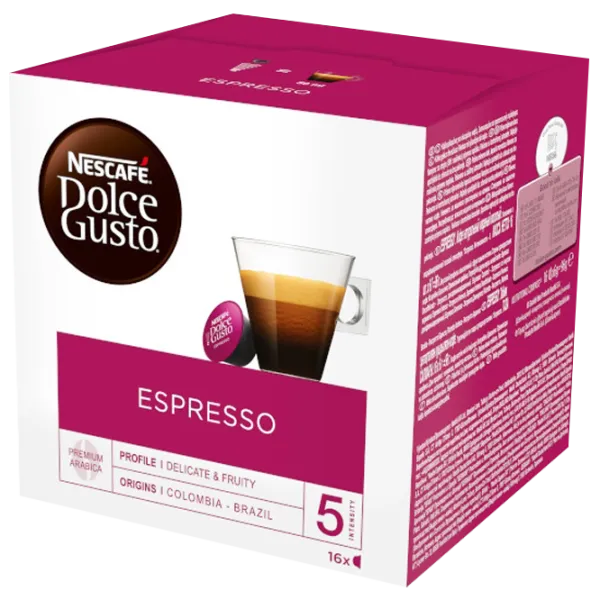 Кофе Nescafe Dolce Gusto Espresso Капсулы/ Espresso/ 16 капсул photo 2
