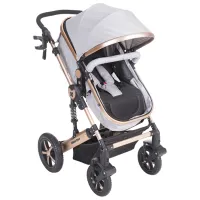 Cărucior pentru copil Kikka Boo Darling 31001010056/ Light Gray photo 2