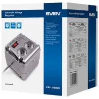Stabilizator de tensiune Sven VR-V 600 Silver photo 5