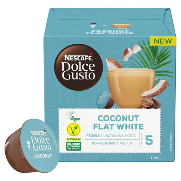 Кофе Nescafe Dolce Gusto Coconut Flat Капсулы/ 12 капсул photo 2