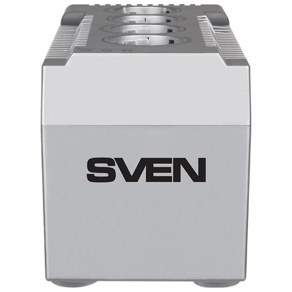 Stabilizator de tensiune Sven VR-F1500 Silver photo 2