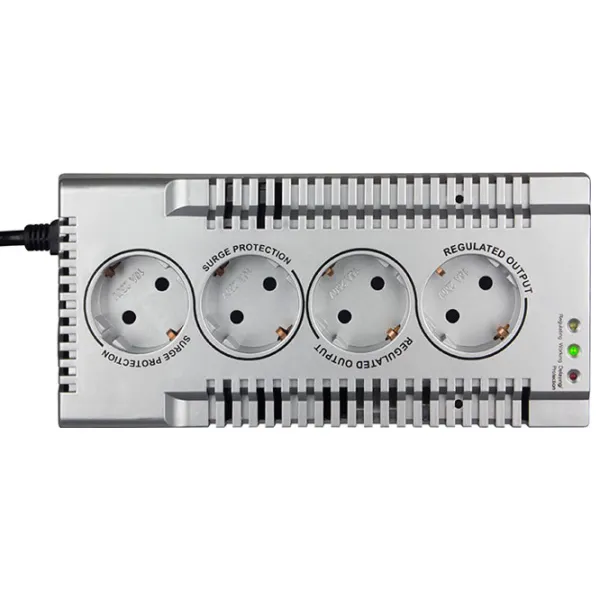 Stabilizator de tensiune Sven VR-F1500 Silver photo 3