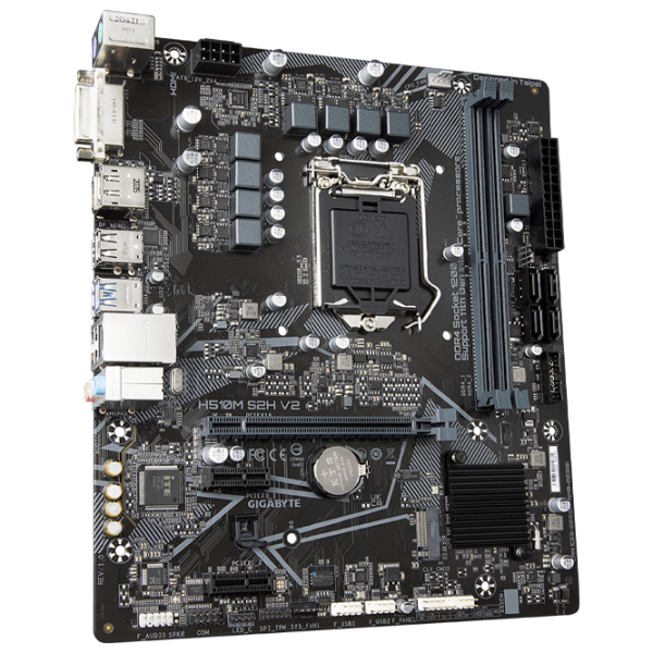 Материнская плата Gigabyte H510M S2H V2 mATX/ Intel H510 photo 2