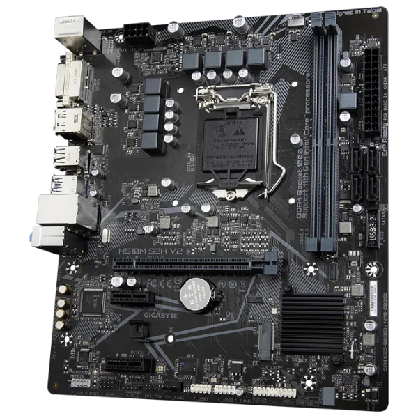 Материнская плата Gigabyte H510M S2H V2 mATX/ Intel H510 photo 3