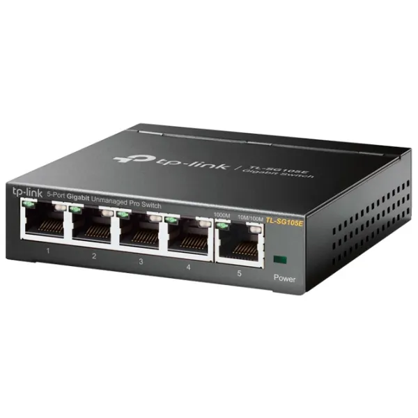 Switch TP-Link TL-SG105E Черный photo 2