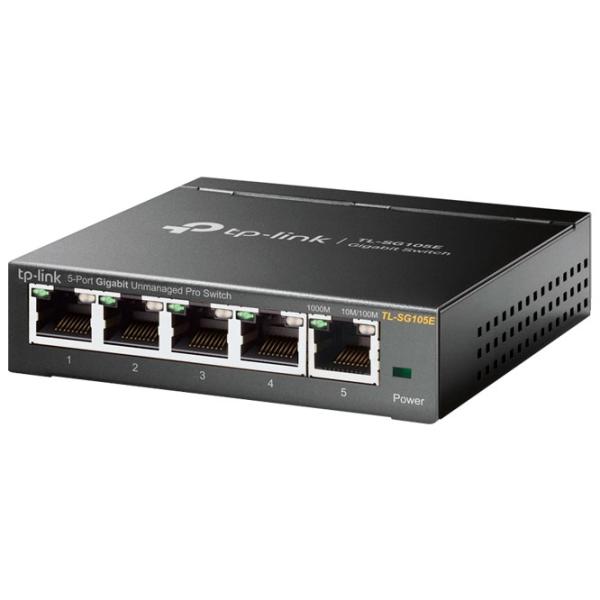 Switch TP-Link TL-SG105E Черный photo 2