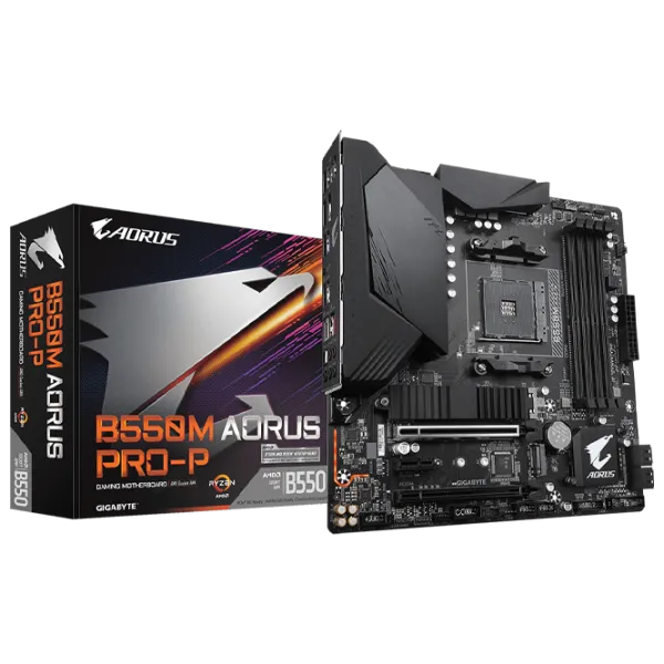 Материнская плата Gigabyte B550M AORUS PRO-P mATX/ AMD B550 photo 5