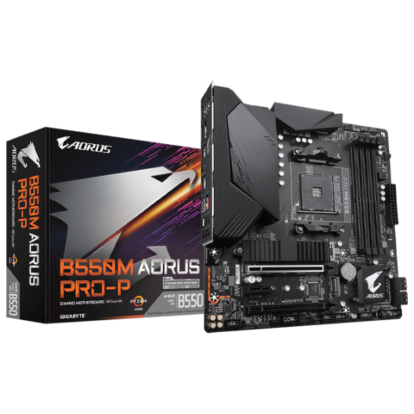 Материнская плата Gigabyte B550M AORUS PRO-P mATX/ AMD B550 photo 5