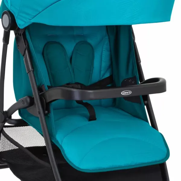 Cărucior pentru copil Graco Breaze Lite G6DU999AQUEU/ Blue photo 6