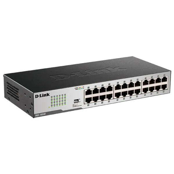 Switch D-Link DGS-1024D/ I1A Черный photo 2