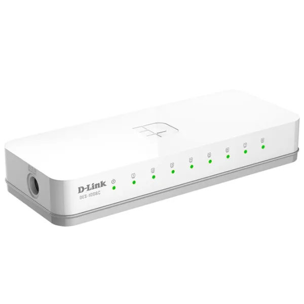 Switch D-Link DES-1008C/ B1A White photo 2