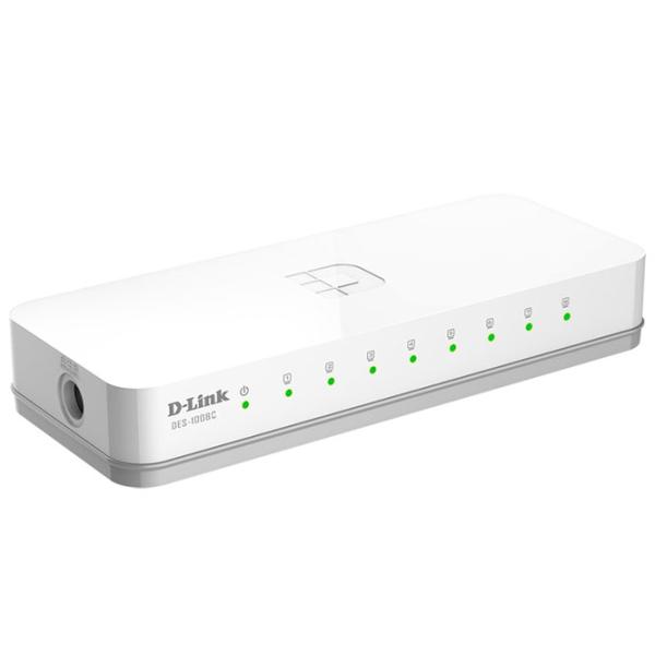 Switch D-Link DES-1008C/ B1A White photo 2