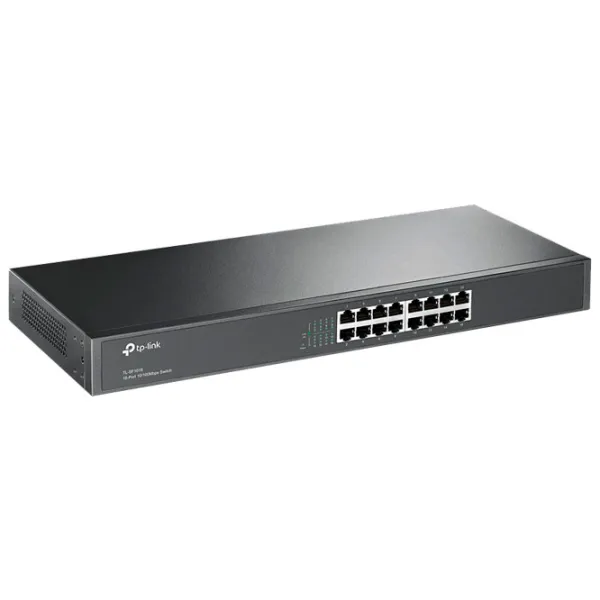Switch TP-Link TL-SF1016 Black photo 2 Switch TP-Link TL-SF1016 Black photo 2