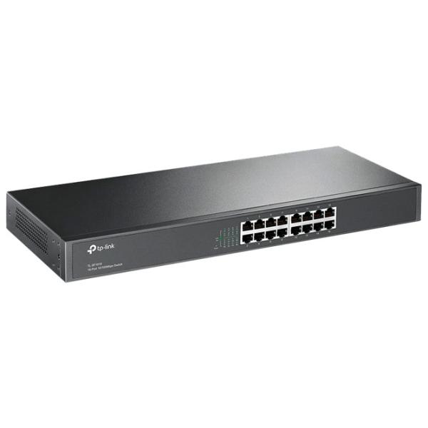 Switch TP-Link TL-SF1016 Black photo 2 Switch TP-Link TL-SF1016 Black photo 2