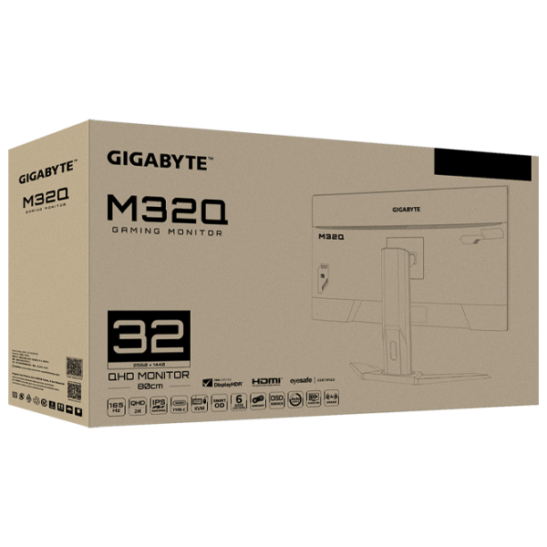 Монитор Gigabyte M32Q 31.5" 2K 165 Гц/ 0.8 мс/ Черный photo 8