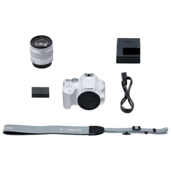 Фотоаппарат Canon EOS 250D Kit CMOS/ Белый photo 9 Фотоаппарат Canon EOS 250D Kit CMOS/ Белый photo 9