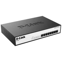 Switch D-Link DES-1008P+/ A1A Черный photo 2