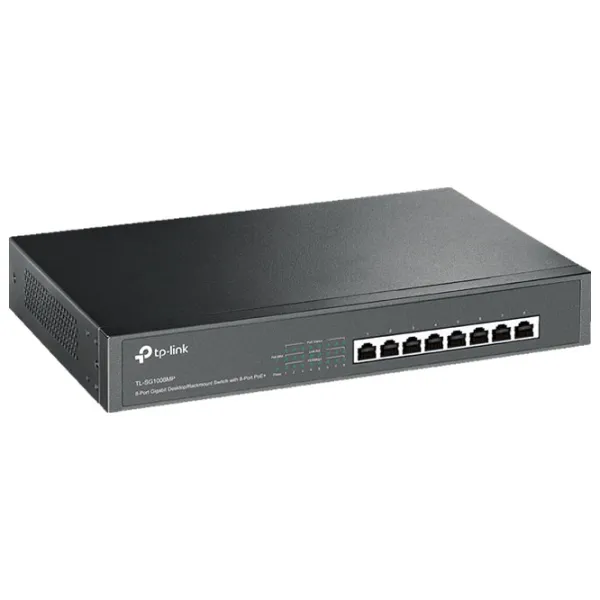 Switch TP-Link TL-SG1008MP Black photo 2