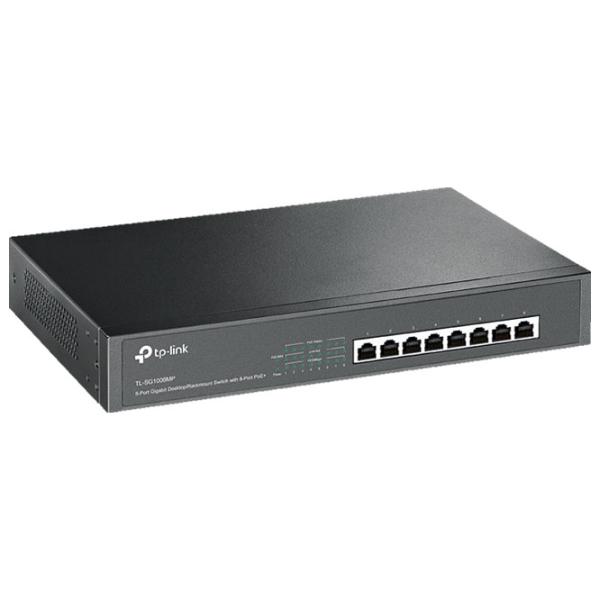Switch TP-Link TL-SG1008MP Black photo 2