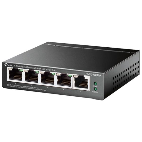 Switch TP-Link TL-SG1005LP Черный photo 2 Switch TP-Link TL-SG1005LP Черный photo 2