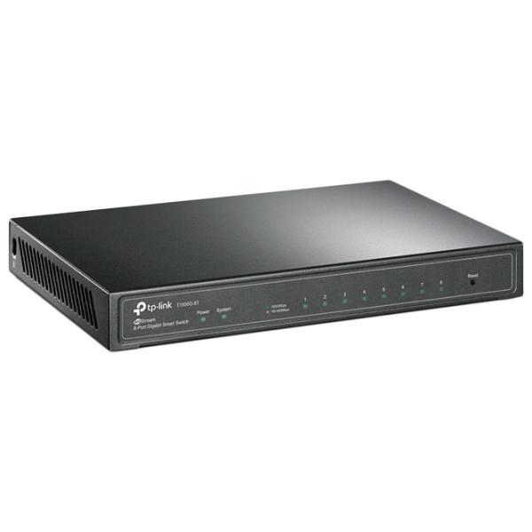 Switch TP-Link T1500G-8T Черный photo 2