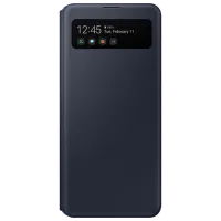 Чехол для смартфона Samsung Galaxy A41 Samsung/ Flip Wallet/ PP/ Черный photo 2