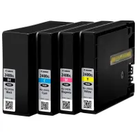 Cartuș Canon PGI-2400XL Cyan, yellow, magenta, black/ / Laser photo 2