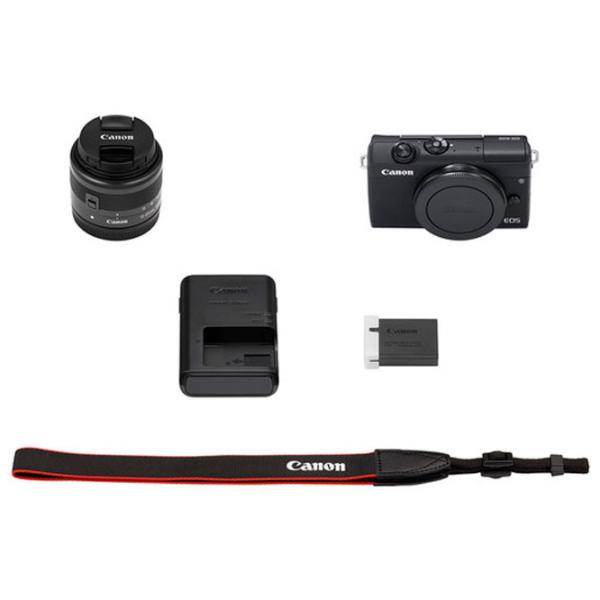 Фотоаппарат Canon EOS M200 Kit CMOS/ Черный photo 6 Фотоаппарат Canon EOS M200 Kit CMOS/ Черный photo 6