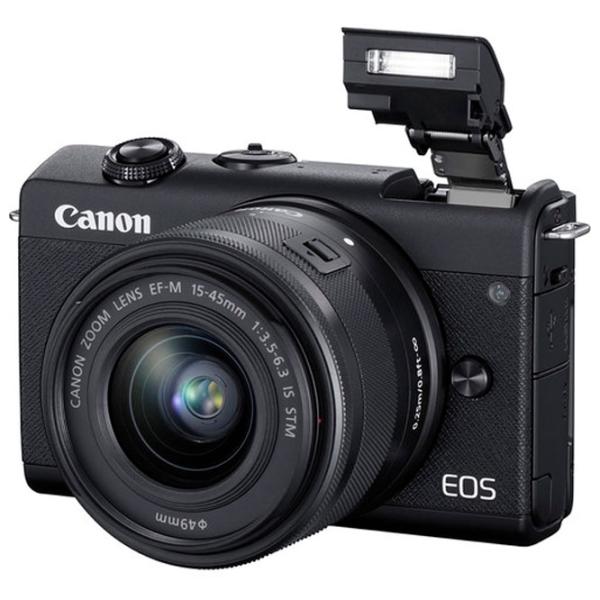 Фотоаппарат Canon EOS M200 Kit EF-M 55-200mm f/ 4.5-6.3 IS STM CMOS/ Черный photo 4
