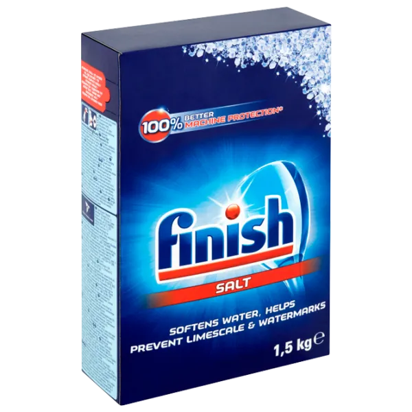 Средство FINISH 58342 1.5 кг соль / устранение подтеков photo 2
