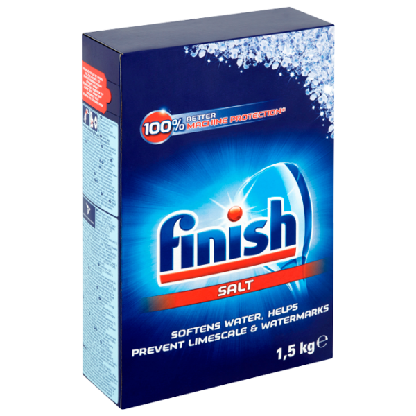 Средство FINISH 58342 1.5 кг соль / устранение подтеков photo 2