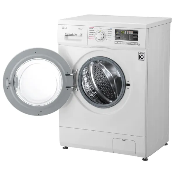 Mașină de spălat cu uscător LG F1296CDS0 Direct Drive/Steam/6 Motion DD/6 kg/White photo 7