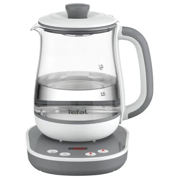 Ceainic electric Tefal BJ551B10 1.5l / Ascuns / White photo 2