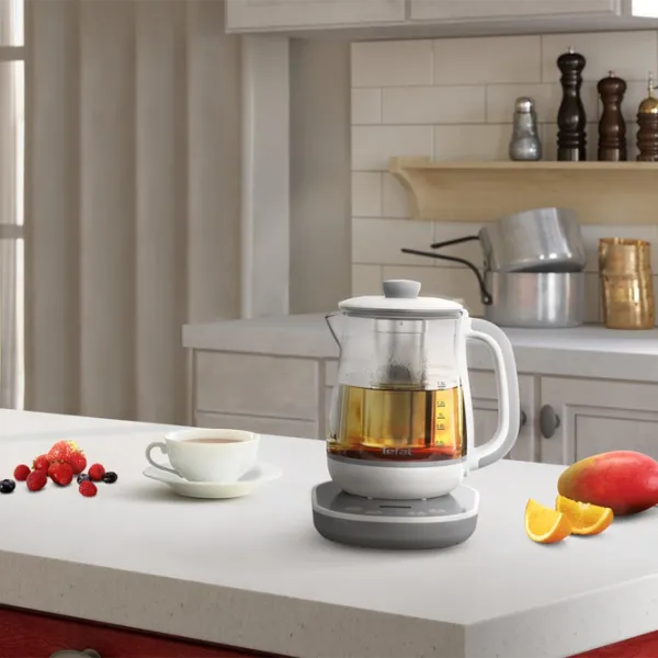 Ceainic electric Tefal BJ551B10 1.5l / Ascuns / White photo 6