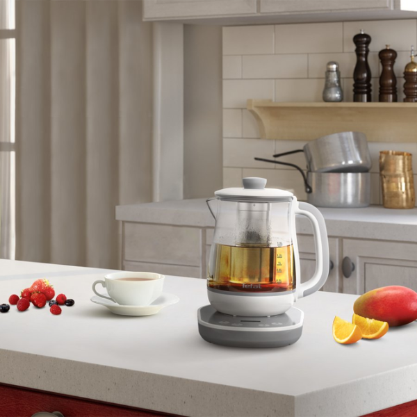 Ceainic electric Tefal BJ551B10 1.5l / Ascuns / White photo 6