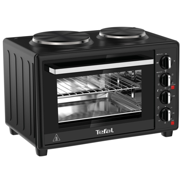 Электрическая печь Tefal OF463830 33 л / 1600 Вт / Черный photo 2 Электрическая печь Tefal OF463830 33 л / 1600 Вт / Черный photo 2