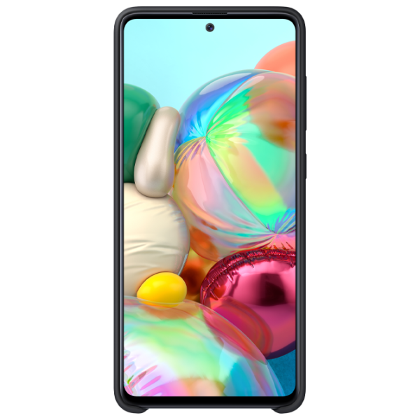 Husă pentru smartphone Samsung Galaxy A71 Samsung/ Back/ TPU/ Black photo 2