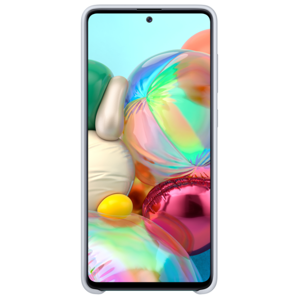 Чехол для смартфона Samsung Galaxy A71 Samsung/ Back/ TPU/ Серебристый photo 2