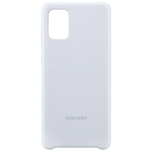 Чехол для смартфона Samsung Galaxy A71 Samsung/ Back/ TPU/ Серебристый photo 3