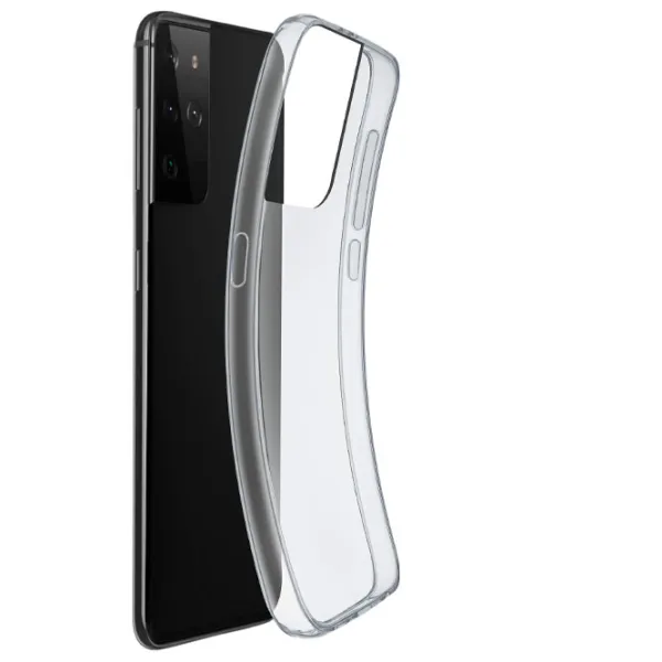 Чехол для смартфона Samsung Galaxy S21 Ultra Cellularline/ Back/ Резина/ Прозрачный photo 3 Чехол для смартфона Samsung Galaxy S21 Ultra Cellularline/ Back/ Резина/ Прозрачный photo 3