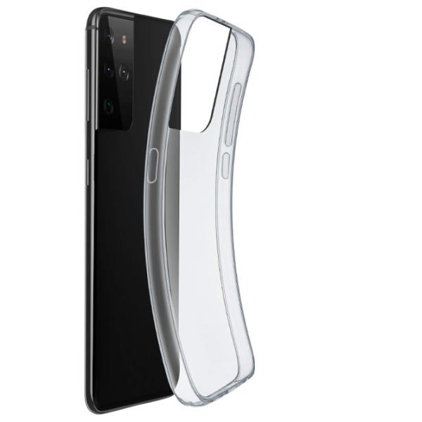 Чехол для смартфона Samsung Galaxy S21 Ultra Cellularline/ Back/ Резина/ Прозрачный photo 3 Чехол для смартфона Samsung Galaxy S21 Ultra Cellularline/ Back/ Резина/ Прозрачный photo 3