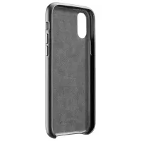 Husă pentru smartphone Apple iPhone XR Cellularline/ Back/ Piele ecologică/ Black photo 3