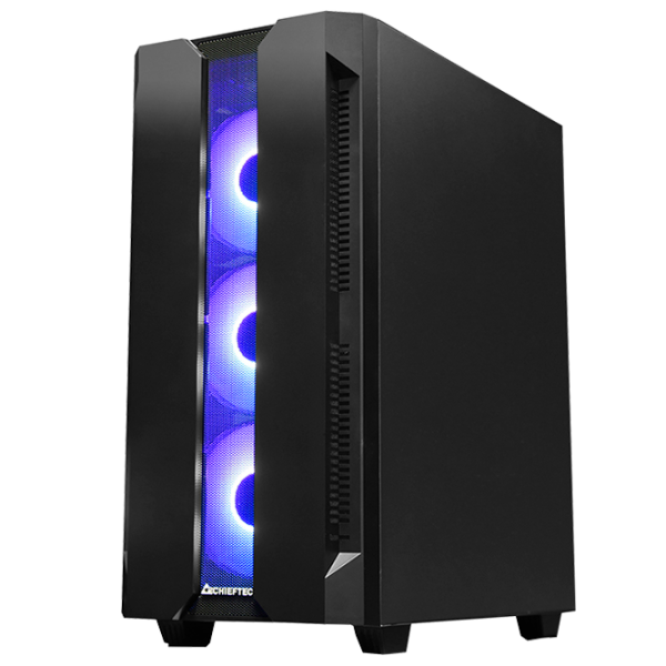 Корпус Chieftec Hunter Mid Tower / Черный photo 3