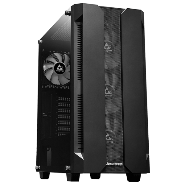 Корпус Chieftec Hunter Mid Tower / Черный photo 7
