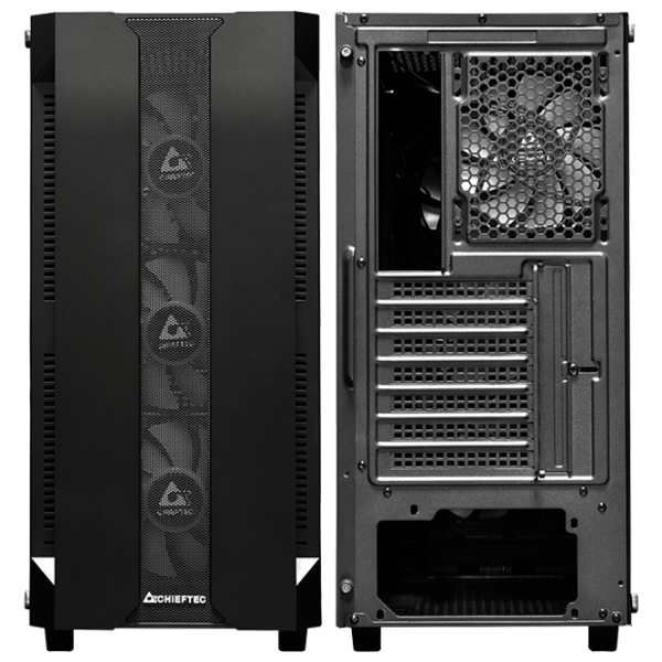 Корпус Chieftec Hunter Mid Tower / Черный photo 8