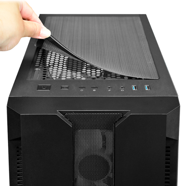 Корпус Chieftec Hunter Mid Tower / Черный photo 10