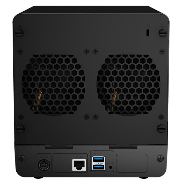 Сетевое хранилище Synology DS420J Черный photo 4