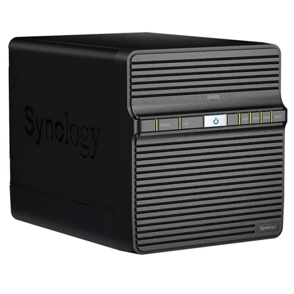 Сетевое хранилище Synology DS420J Черный photo 6